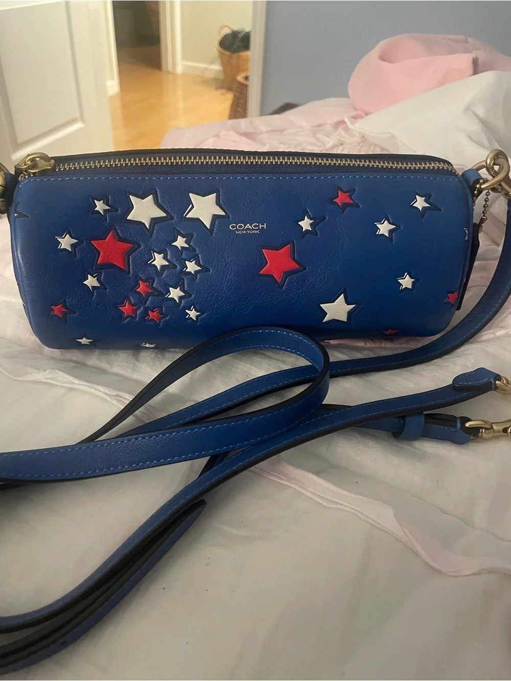 Coach barrel bag
